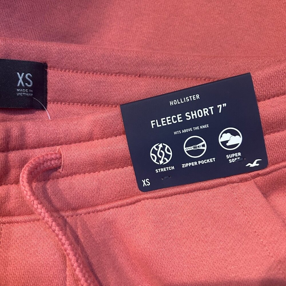 Men's XS Hollister 7" Fleece Shorts